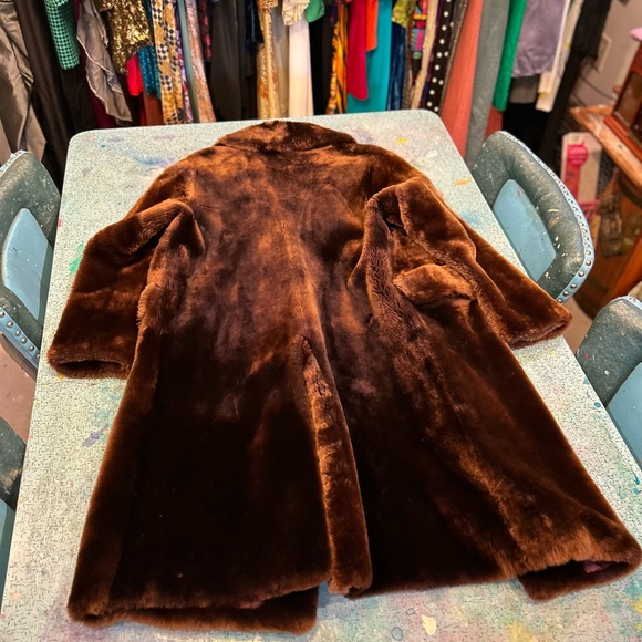 Vintage Sheared Beaver Fur Coat - Picture 7 of 15